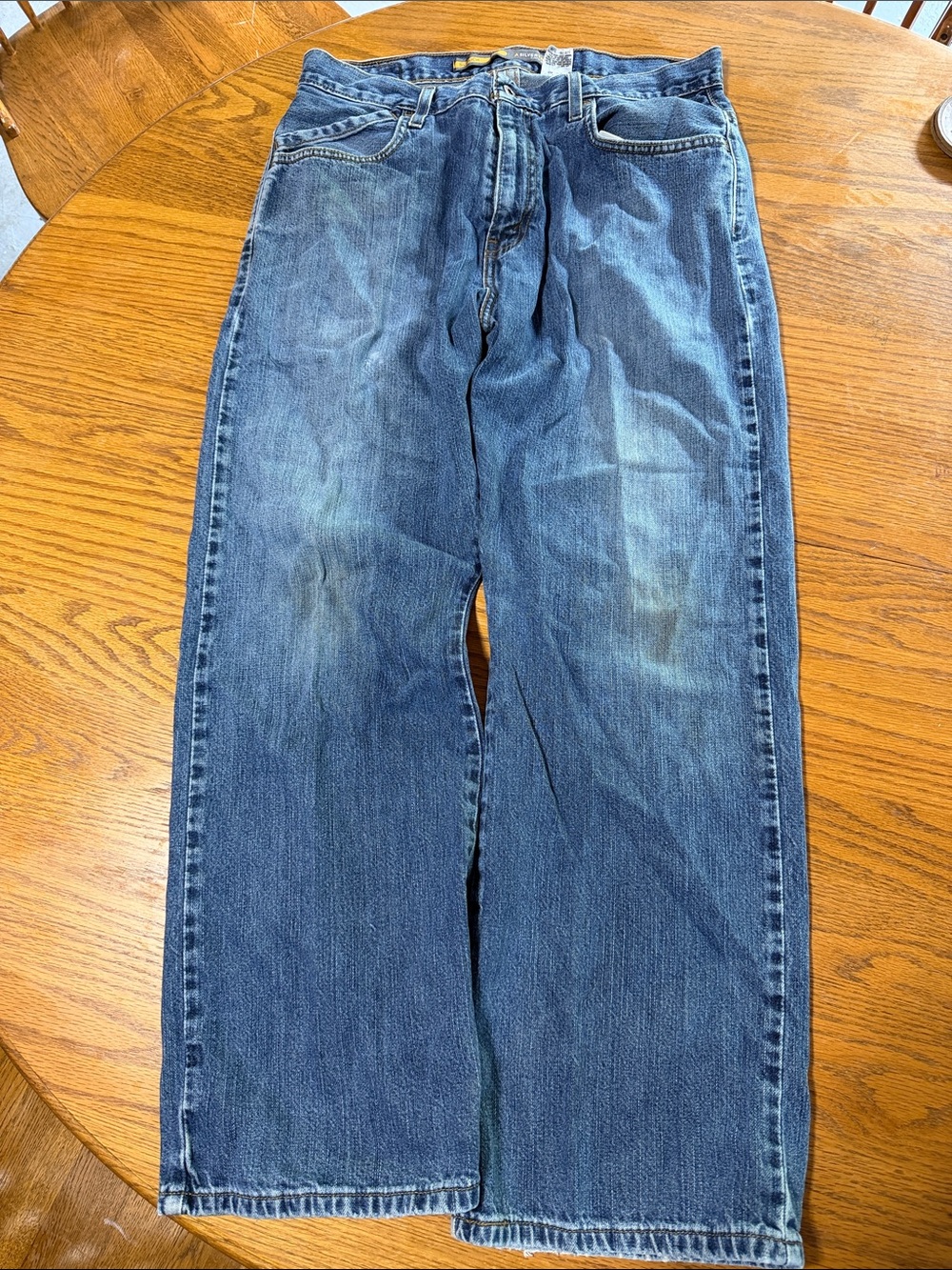 Men’s Vintage Silver Tab Slouch Jeans 34/32